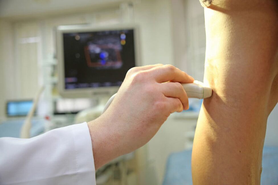 Ultrassom das veias das extremidades inferiores