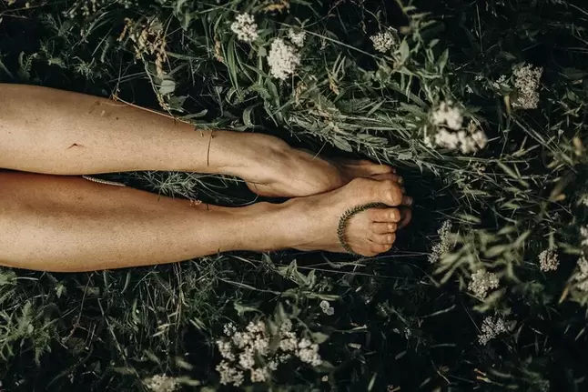 Pernas saudáveis ​​sem varizes